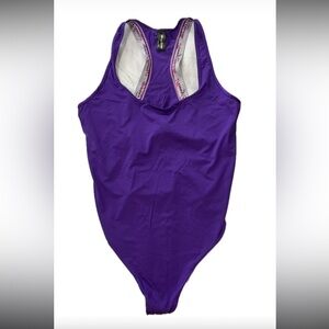Honey Birdette Essentials purple Playsuit